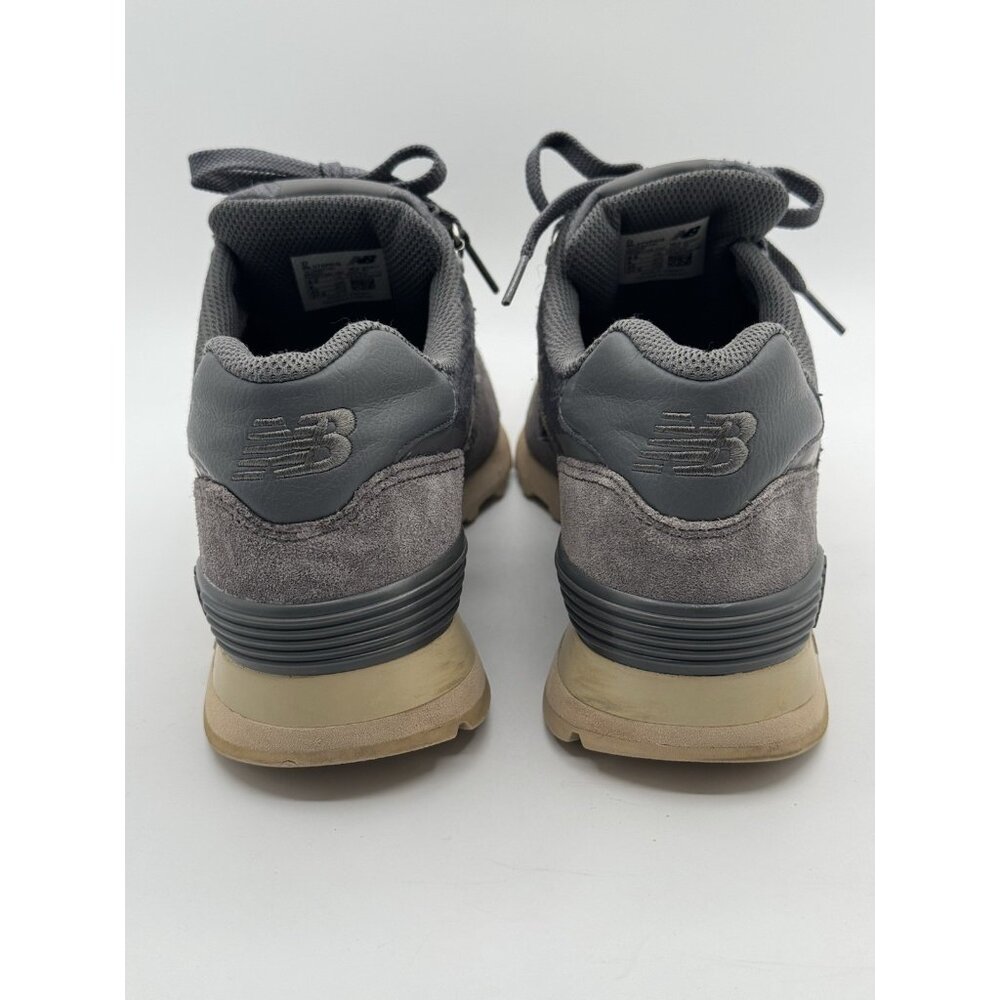 New Balance 574 ML574PKQ Men's Grey Beige Suede Size 9.5 - Picture 3 of 10